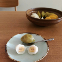 柿とカブのサラダ (감&순무 사라다)
