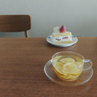 自家製ホット柚子茶 (유자차)
