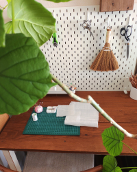 ある日の作業デスク
