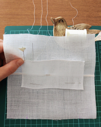 くり抜き技法①
